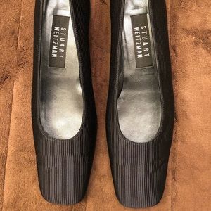 Stuart Weitzman dark blue loafers